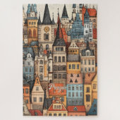 Reizen naar Praag Tsjechië Legpuzzel (Verticaal)