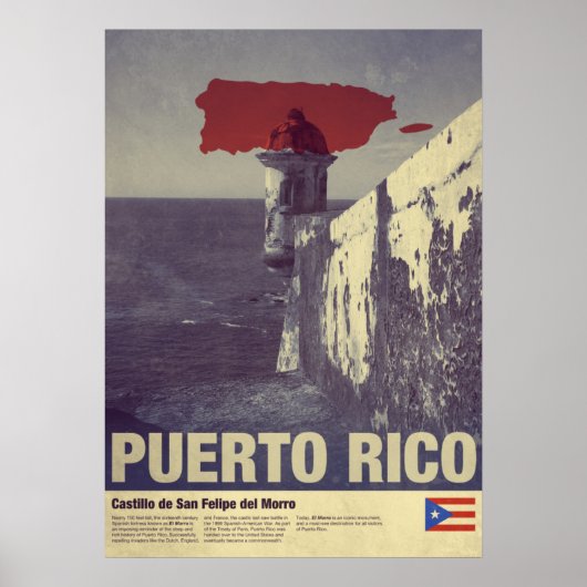Reizen naar Puerto Rico: El Morro Poster (Voorkant)