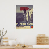 Reizen naar Puerto Rico: El Morro Poster (Keuken)