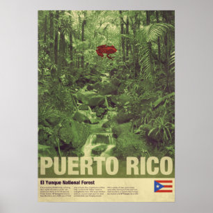 Reizen naar Puerto Rico: El Yunque Poster