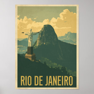 reizen naar Rio de Janeiro Poster