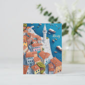 Reizen naar Rovinj Kroatië Briefkaart (Staand voorkant)