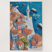 Reizen naar Rovinj Kroatië Legpuzzel (Verticaal)