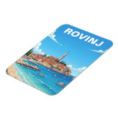 Reizen naar Rovinj Kroatië Magneet (Linkerzijde)