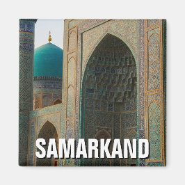 Reizen naar Samarkand Oezbekistan Magneet