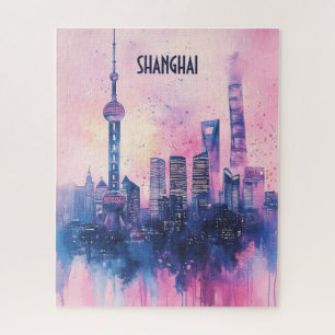 Reizen naar Shanghai China Legpuzzel