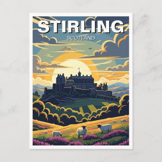 Reizen naar Stirling Scotland Briefkaart (Voorkant)