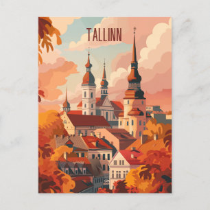 Reizen naar Tallinn Briefkaart
