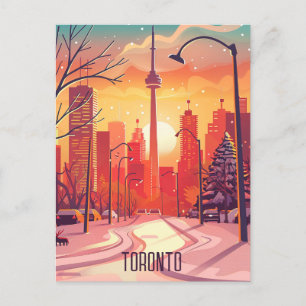 Reizen naar Toronto Briefkaart