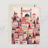 Reizen naar Turkije Briefkaart (Voorkant / Achterkant)