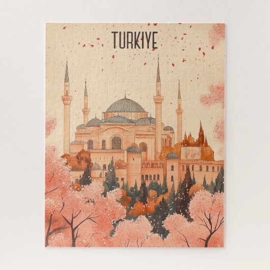 Reizen naar Turkije Legpuzzel (Verticaal)