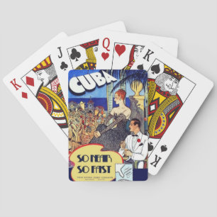 Reizen naar Vintage Cuba zo dichtbij zo snel Pokerkaarten