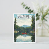 Reizen naar Voyageurs National Park Minnesota Briefkaart (Staand voorkant)
