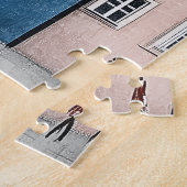 Reizen naar Warschau Polen Legpuzzel (Zijkant)