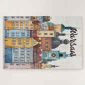 Reizen naar Warschau Polen Legpuzzel (Horizontaal)