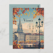 Reizen naar Wenen Briefkaart (Voorkant / Achterkant)