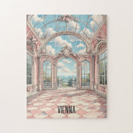 Reizen naar Wenen Oostenrijk Legpuzzel