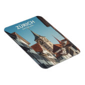 Reizen naar Zürich Zwitserland Magneet (Rechterzijde)