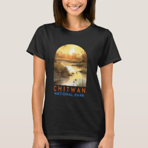 Reizen Natuur Lover verkennen Chitwan National Par T-shirt