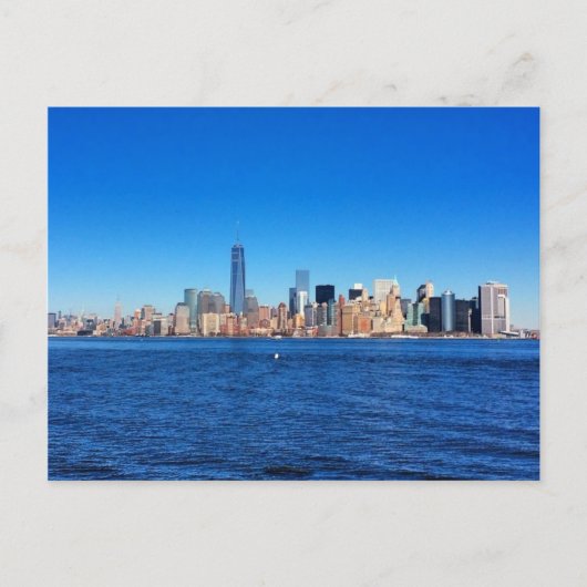 Reizen - NYC Skyline Briefkaart (Voorkant)