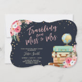 Reizen onder de naam Bridal-douche Kaart (Voorkant)