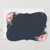 Reizen onder de naam Bridal-douche Kaart (Achterkant)