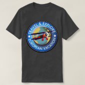 Reizen Ontdek Europese vakantie T-shirt (Design voorkant)