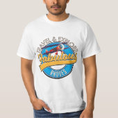 Reizen & Ontdek Fabulous Rhodes logo T-shirt (Voorkant)