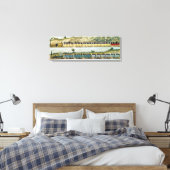 Reizen op de Liverpool en Manchester Canvas Afdruk (Insitu (Slaapkamer))