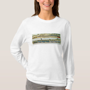 Reizen op de Liverpool en Manchester T-shirt