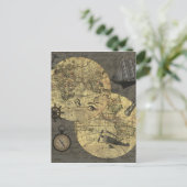 Reizen over de hele wereld briefkaart (Staand voorkant)