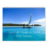 Reizen over de hele wereld in 2015 kalender (Hoes)