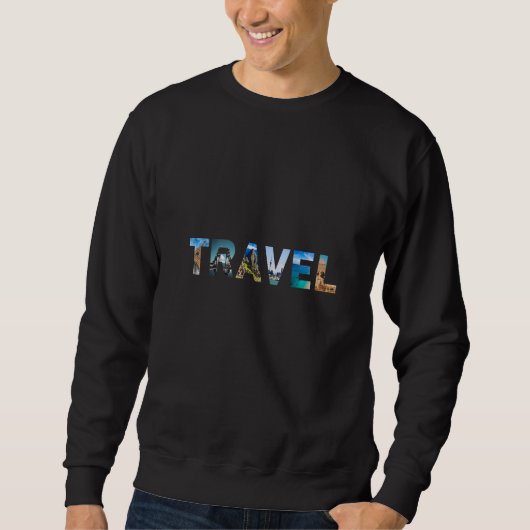 Reizen Over De Wereld Premium Trui (Voorkant)