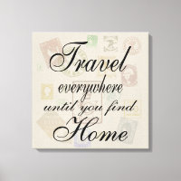 Reizen overal - postzegels