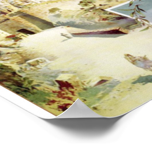 Reizen Palestina Poster (Hoek)