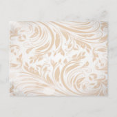 Reizen Parijs Eiffeltoren Trouwen save the date Aankondigingskaart (Achterkant)