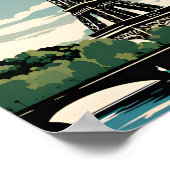 Reizen Parijs Poster (Hoek)