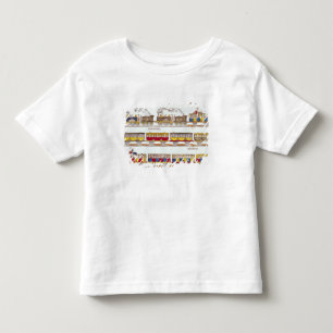 Reizen per spoor in 1845 kinder shirts
