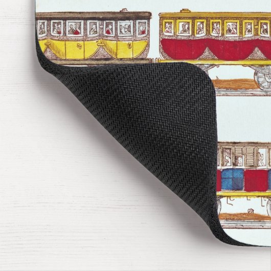 Reizen per spoor in 1845 muismat (Hoek)