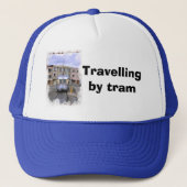 Reizen per tram trucker pet (Voorkant)