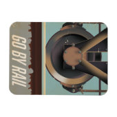 Reizen per trein magneet (Horizontaal)
