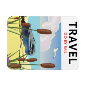 Reizen per trein magneet (Horizontaal)