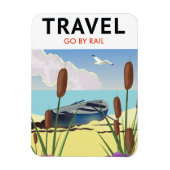 Reizen per trein magneet (Verticaal)