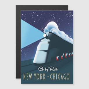 "Reizen per trein" New York - Chicago