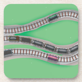 Reizen per trein onderzetter