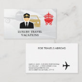 Reizen | Persoonlijke chauffeur | Assistent Visitekaartje (Voorkant / Achterkant)