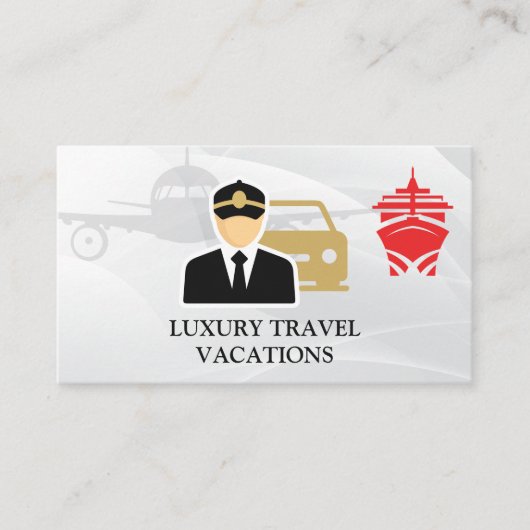 Reizen | Persoonlijke chauffeur | Assistent Visitekaartje (Voorkant)
