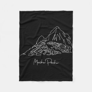 Reizen Peru Lima Machu Picchu Cusco Familievakanti Fleece Deken