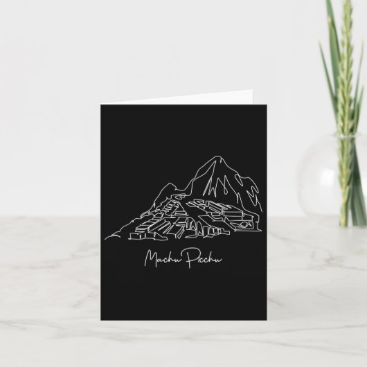 Reizen Peru Lima Machu Picchu Cusco Gezinsvakantie Kaart (Voorkant)