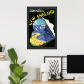 reizen poster (Thuiskantoor)